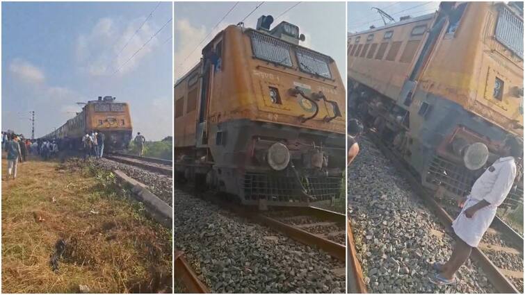 Train services affected due to crack in railway track near Tindivanam tnn Breaking: தண்டவாளத்தில் விரிசல்; பயணிகளின் உயிரைக் காப்பாற்றிய ரயில் ஓட்டுநர்