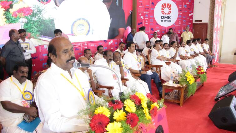 Minister EV Velu says DMK IT Wing is performing better than Tamil Government DIPR tnn EV Velu about DMK IT Wing: தமிழக அரசின் டிஐபிஆர் விட திமுக ஐ.டி விங் சிறப்பாக செயல்படுகிறது - அமைச்சர் எ.வ.வேலு பெருமிதம்