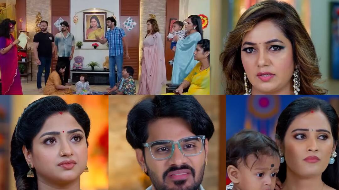 trinayani serial today december 23rd episode written update in telugu Trinayani Serial Today December 23rd: 'త్రినయని' సీరియల్: పట్నం చేరుకున్న త్రినేత్రి బామ్మ.. ఇంట్లో రచ్చ చేస్తున్న వల్లభ!