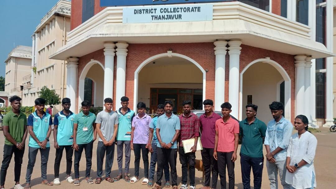 தடகளப் போட்டியில் பங்கேற்க ஒடிசா போகணும்.. தடையை தகர்த்த தஞ்சை மாணவர்கள்