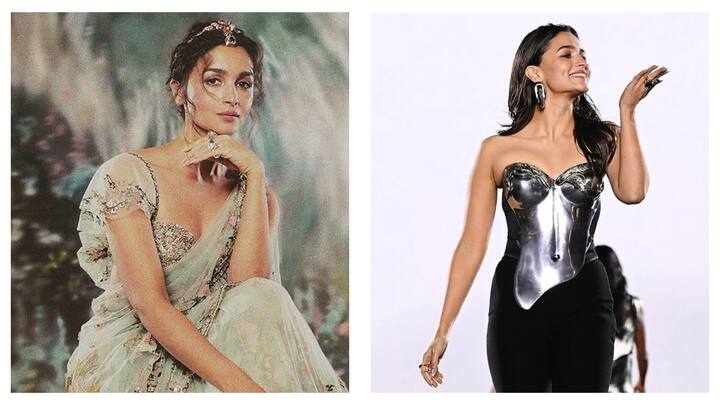 Alia Bhatt: Stole the show twice,once in a stunning Sabyasachi saree, earning immense praise and becoming the most visible celebrity, earning immense praise and becoming the most visible celebrity at the event. And she Represented India globally, made her debut at Paris Fashion Week 2024. (Image source: Instagram/ aliaabhatt)