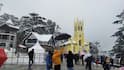 Shimla Covered In Snow As Tourists Throng The Hill Station For Holidays: In Pics