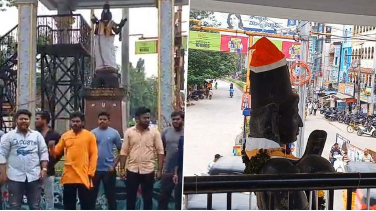 Tirumala : తిరుపతిలో అపచారం.. అన్నమయ్య విగ్రహానికి శాంతా క్లాజ్ టోపీ పెట్టిన ఆగంతకులు