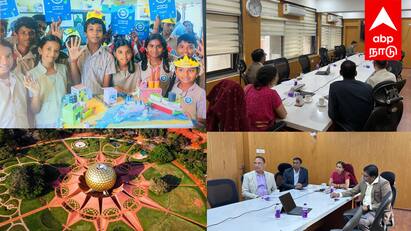 Auroville act of connecting Auroville and Gujarat tnn Auroville: ஆரோவில் மற்றும் குஜராத்தை இணைக்கும் செயல்... ஏன் தெரியுமா ?