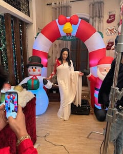 Rupali Ganguly Serves Christmas Vibes In Desi Avatar. See Pics