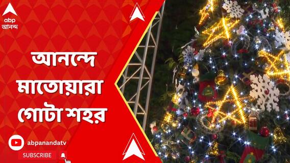 Christmas: বৃষ্টিভেজা বড়দিনে আনন্দে মাতোয়ারা গোটা শহর