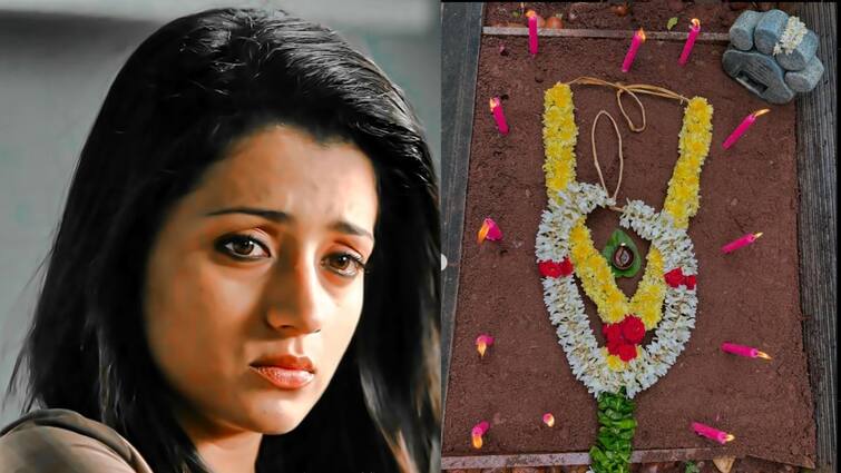 Actress Trisha pet Zorro passed away actress shares emotional note Trisha: என் மகன் இறந்துவிட்டான்... நடிகை த்ரிஷா வீட்டில் மரணம்