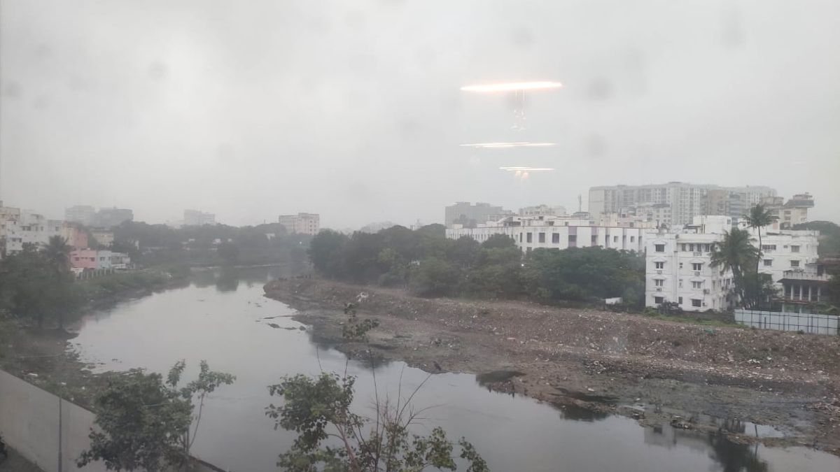 Chennai Rain: சென்னையா, கொடைக்கானலா.! எங்கு பார்த்தாலும் மழைச்சாரலும் பனிமூட்டமுமான காட்சிகள்.!