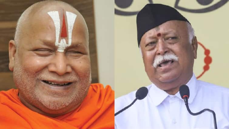 Exclusive: 'RSS अब बदल गया है', मोहन भागवत के बयान रामभद्राचार्य ने जताई नाराजगी