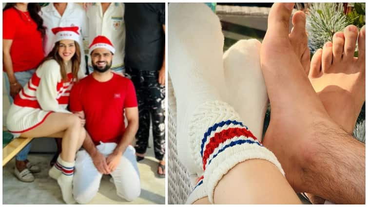 Kriti Sanon Celebrates Christmas With Rumoured Boyfriend Kabir Bahia, Shares Cosy Moments On Instagram