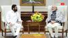 महाराष्ट्र के डिप्टी CM एकनाथ शिंदे ने PM मोदी से की मुलाकात, बेटे-बहू भी रहे साथ