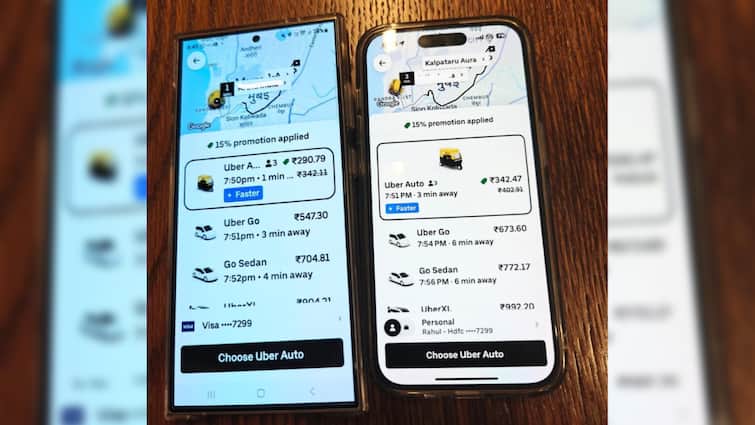 Man Claims Uber Charges Apple iPhone Users More Than Android Users. Here's What The Company Has To Say