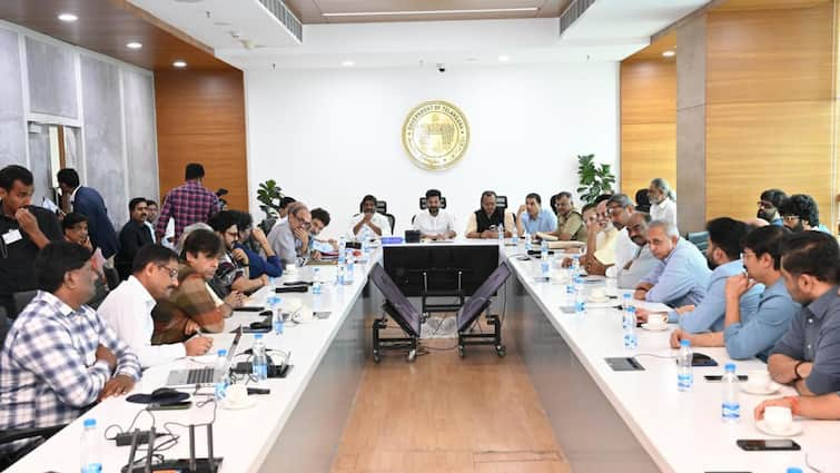 Telangana CM Revanth Reddy Meets Tollywood Delegation Urges Support From Celebrities To Manage Fans Details