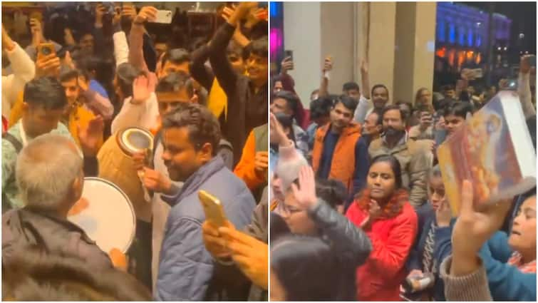 'Hare Ram, Hare Krishna' On Christmas: Videos Of 'Keertan' In Front Of Lucknow Cathedral Goes Viral