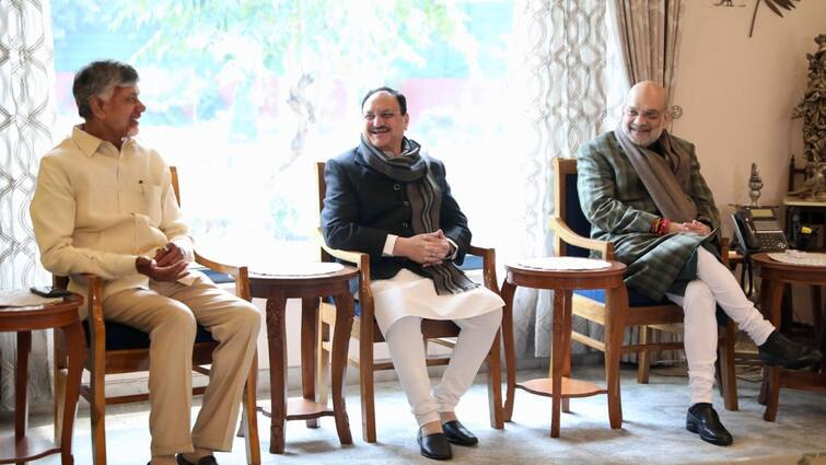 NDA Leaders Hold Meeting At Nadda's Residence, Chalk Out Plan To Counter Congress' 'Fake Narrative'