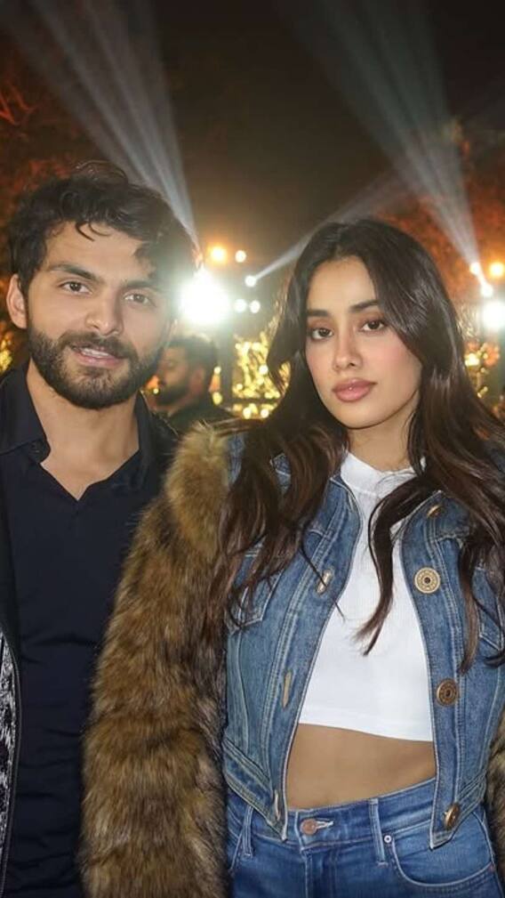 क्रिसमस पार्टी में बॉयफ्रेंड की बाहों में नजर आईं जाह्नवी कपूर