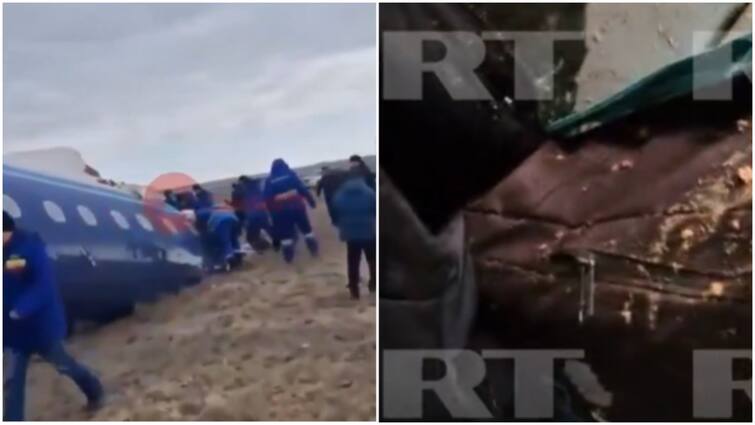 Survivor Captures Distressing Moments Before And After Deadly Plane Crash In Kazakhstan: WATCH