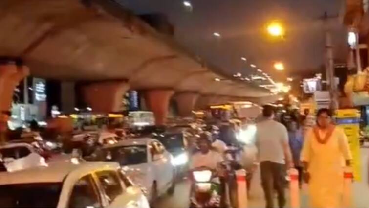 WATCH: Christmas Rush At Luxury Mall In North Bengaluru Sparks Traffic Chaos