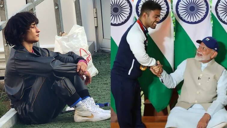 Viral Images Of 2024 Top Moments That Stood Out In India Check in best Pictures Viral Images Of 2024: வெற்றி கொண்டாட்டம் முதல் போராட்டம் வரை..சமூக வலைதளங்களில் வைரலான புகைப்படங்கள்!