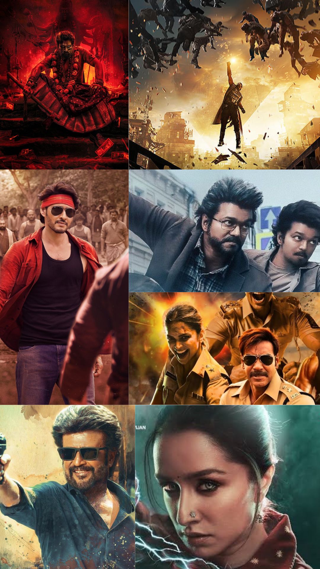 முதல் நாளிலே வசூலை தெறிக்க விட்ட டாப் 10 படங்கள் 2024