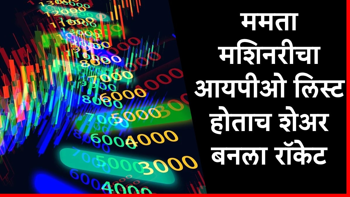 Mamata Machinery IPO : ममता मशिनरीच्या आयपीओचं धमाकेदार लिस्टींग, 243 चा स्टॉक पोहोचला 630 रुपयांवर, गुंतवणूकदारांची मोठी कमाई