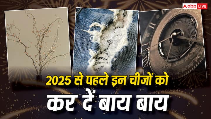 New Year 2025: नया साल शुरू होने से पहले संकल्प लिया जाता है कि खुशहाली आएं, धन-धान्य में वृद्धि हो, लेकिन उसके लिए हमें अपने घर से कई चीजों को हटाना जरुरी है, जो नकारात्मकता फैला सकते हैं, यहां पढ़ें