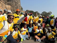 88 नागरिकांची नाशिक ते अयोध्या ही सायकलवारी, 1400 किलोमीटरचं अंतर पार करत घेतलं श्रीरामाचं दर्शन