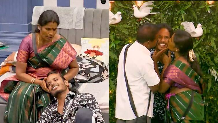 Bigg Boss Tamil 8 muthukumaran parents enter biggest boss house emotional moment Bigg Boss 8 : என் மகனுக்கு எதுவுமே பண்ணல...மனம்விட்டு பேசிய முத்துகுமரனின் தந்தை