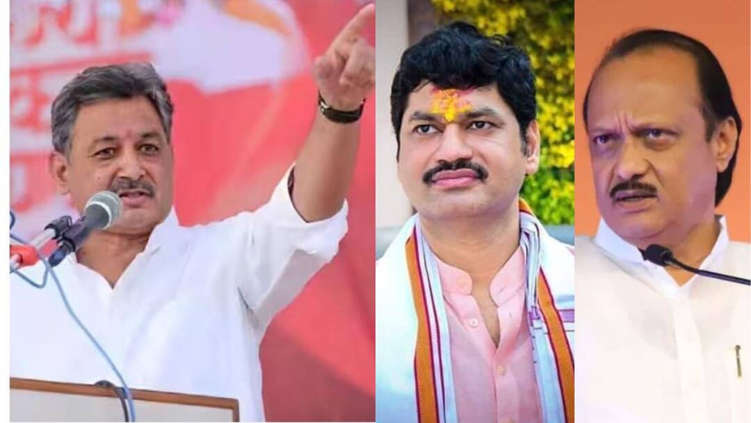 Santosh Deshmukh murder case, Beed Morcha Sambhaji Raje Chhatrapati demands Ajit Pawar to remove Dhananjay Munde from the cabinet in Beed  अजितदादा तुमच्यात धमक असेल तर धनंजय मुंडेंची मंत्रीमंडळातून हकालपट्टी करा, संभाजीराजेंचा थेट प्रहार