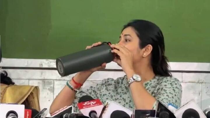 बीड जिल्ह्यातील सरपंच संतोष देशमुख हत्याप्रकरणावरुन मंत्री धनंजय मुंडे आणि वाल्मिक कराड यांच्यावर आरोप होत आहेत. तसेच, बीडमधील गुंडागर्दीवरुन टीकेची झोड उठली आहे.