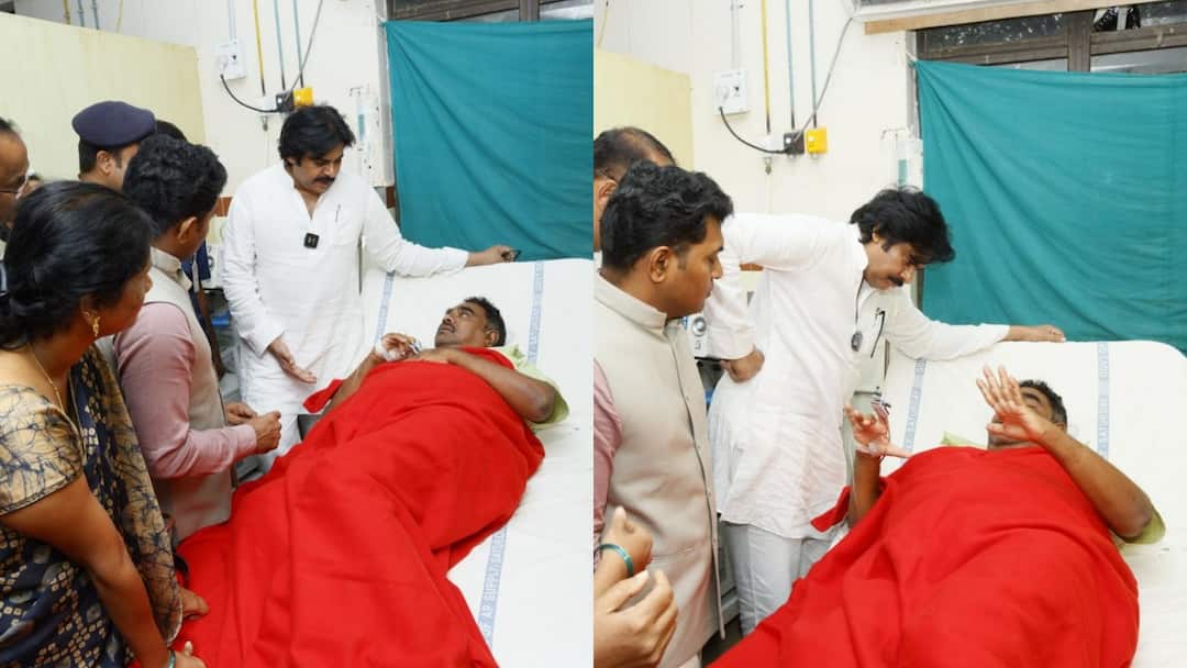 Pawan Kalyan: 'వైసీపీ నేతలకు అహంకారంతో కళ్లు నెత్తికెక్కాయి' - ఖబడ్దార్ అంటూ పవన్ వార్నింగ్, ఎంపీడీవోకు పరామర్శ deputy cm pawan kalyan visit galiveedu mpdo and anger on ysrcp leaders Pawan Kalyan: 'వైసీపీ నేతలకు అహంకారంతో కళ్లు నెత్తికెక్కాయి' - ఖబడ్దార్ అంటూ పవన్ వార్నింగ్, ఎంపీడీవోకు పరామర్శ