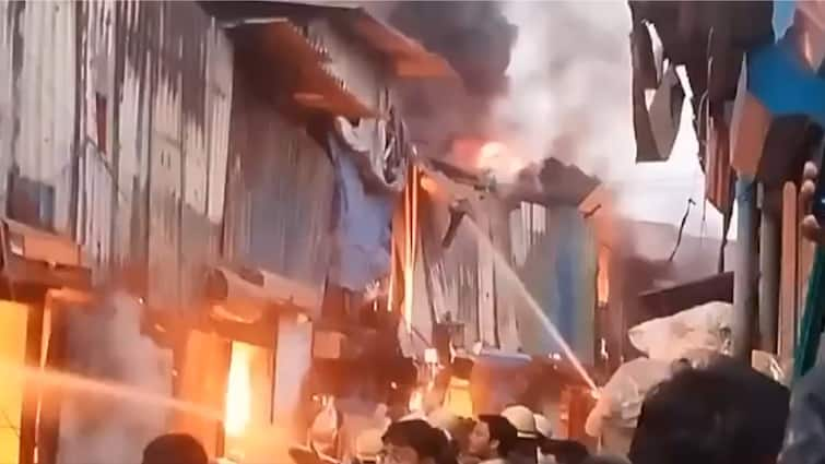 Level-3 Blaze Breaks Out At Kurla Market In Mumbai, 15 Fire Engines Respond To Emergency: VIDEO