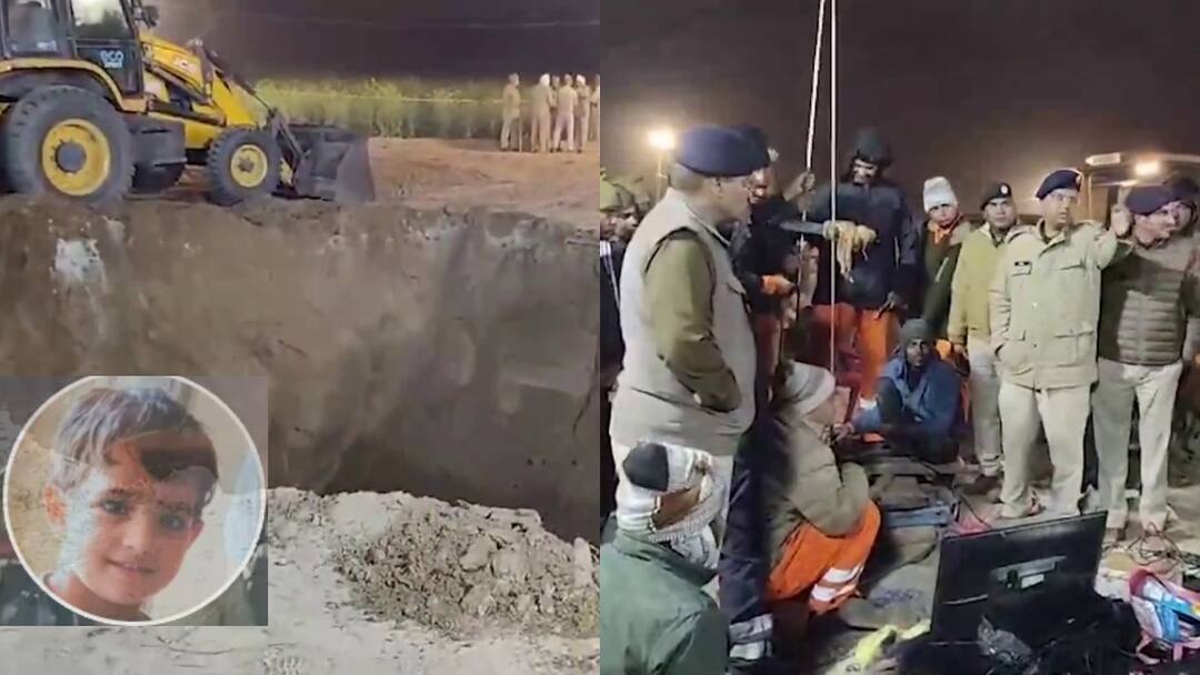 the child has been in a borewell for 6 days in rajasthan and rescue operations continued Borewell: అయ్యో చిట్టితల్లీ ఎంత నరకయాతన! - 6 రోజులుగా బోరుబావిలోనే చిన్నారి, తమ బిడ్డను రక్షించాలంటూ వేడుకోలు