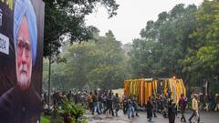 Draped In Tricolour, Former PM Manmohan Singh's Last Rites Performed With Full State Honours — IN PICS