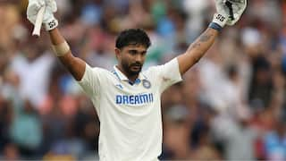 IND vs AUS 4th Test Nitish Reddy Maiden Century Rescues India As Bad Light Forces Early Stumps On Day 3