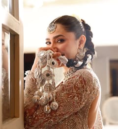 Mahira Khan’s Pearl-Embroidered Pink Anarkali Is A Must-Have For Wedding Festivities, See All Pics