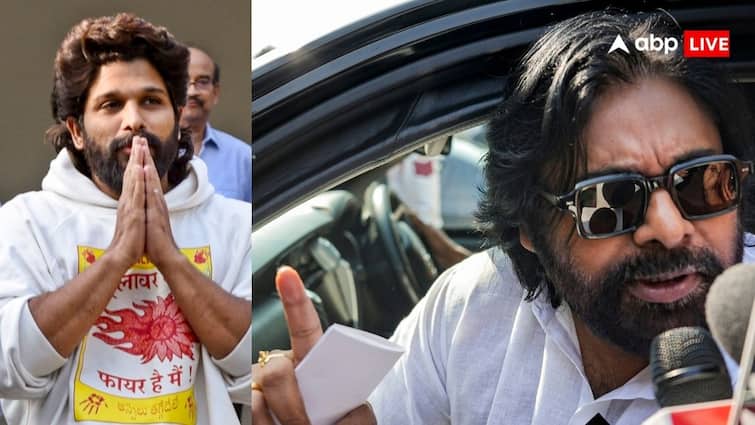 Pawan Kalyan Got Angry when media ask about Allu Arjun says think beyond cinema Pushpa 2 Stampede case  अल्लू अर्जुन पर पूछा सवाल तो भड़क गए पवन कल्याण, बोले- ‘मुद्दे को फिल्म से आगे बढ़ाओ’