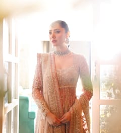 Mahira Khan’s Pearl-Embroidered Pink Anarkali Is A Must-Have For Wedding Festivities, See All Pics