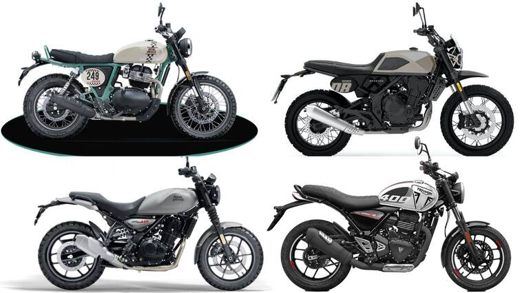 list of top 5 new scrambler bikes launched in 2024 auto news in tamil Scrambler Bikes 2024: ஆஃப் ரோடோ, ஆன் ரோடோ..! அட்டகாசமான செயல்பாடு - 2024ன் டாப் 5 ஸ்க்ரேம்ப்ளர் பைக்ஸ்