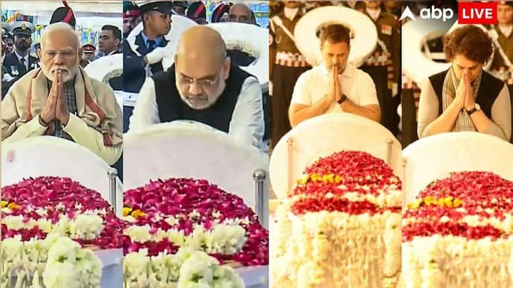 Manmohan Singh Death: पूर्व प्रधानमंत्री मनमोहन सिंह शनिवार को पंचतत्व में विलीन हो गए. निगम बोध घाट पर उनके पार्थिव शरीर की तीनों सशस्त्र बलों के अधिकारियों ने मिलिट्री बैंड के साथ अगुवाई की.