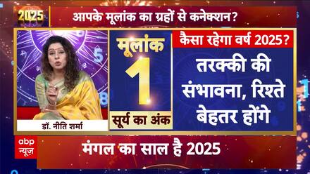 Astrologer Dr. Niti Sharma Reveals: How Will 2025 Be for People with Life Path Number 1?
