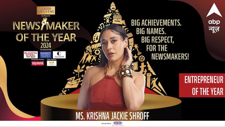 ABP Newsmaker Of The Year Awards: Krishna Shroff  Wins ‘Entrepreneur Of The Year’ Award For Her Trailblazing Journey