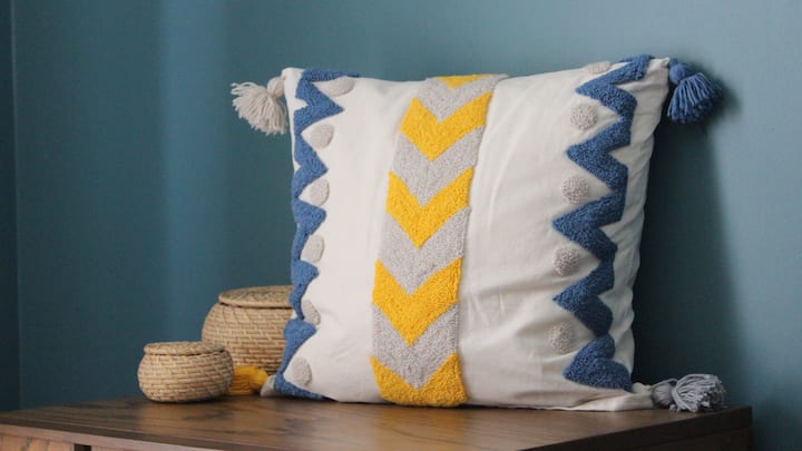 5. Chenille: Once considered a fabric of the past, chenille has made a striking comeback. Seen everywhere from Paris to Milan Design Week, this velvety texture brought a soft, luxurious touch to modern interiors. (Image Source: Canva)