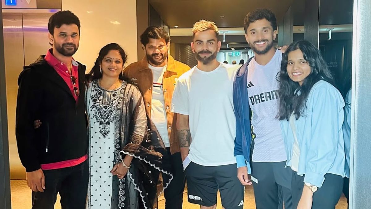 Nitish Family Photo With Kohli: కోహ్లీతో సెల్ఫీ దొరకలేదనే కసితో మొదలై.. తన ఫ్యామిలీతోనే విరాట్ ఫొటో దిగేలా ఎదిగిన నితీశ్.. వాట్ ఏ జర్నీ