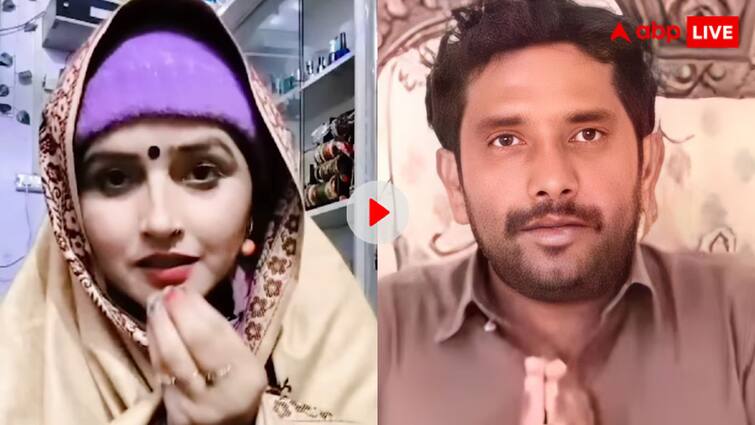 सीमा हैदर ने अपने पाकिस्तानी पूर्व पति गुलाम हैदर को दिया करारा जवाब, देखें वायरल वीडियो | पाकिस्तान में बैठे हैदर को सीमा ने दिया करारा जवाब, कहा