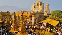 Jejuri Somvati Aamavasya 2024 Photos : जेजुरी गडावर सोमवती अमावस्येचा उत्साह; खंडेराया नगरीत भंडाऱ्याची उधळण, लाखो भाविकांची गर्दी