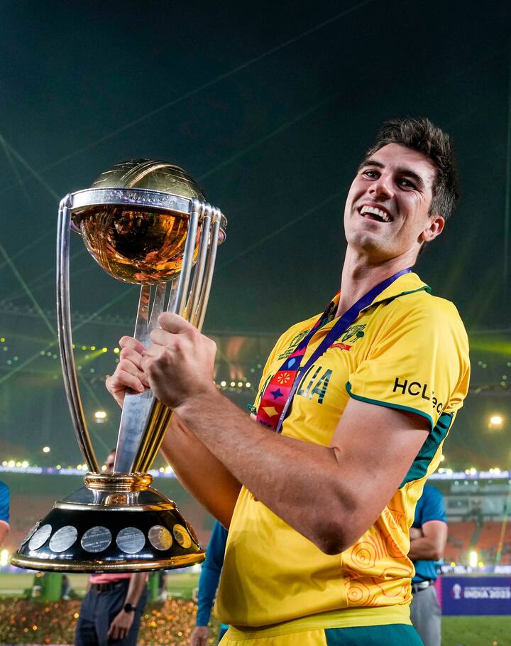 पैट कमिंस ने ऑस्ट्रेलिया को 2023 में  ODI विश्व कप और विश्व टेस्ट चैंपियनशिप का खिताब जिताया था.