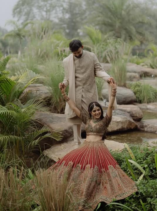 Tanvi's husband and talented director of photography Pratham Mehta