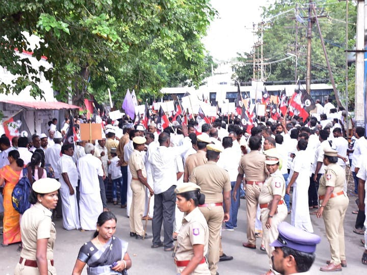 தமிழகத்தில் 4 ஆண்டுகளாக சட்டம் ஒழுங்கு சந்தி சிரிக்கிறது - எம்.ஆர். விஜயபாஸ்கர்