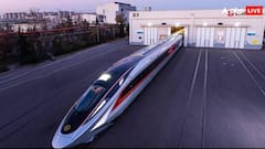 China Bullet Train: चीन में बुलेट ट्रेन की रफ्तार इतनी, देखती रह जाएगी दुनिया